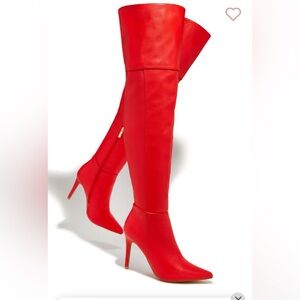 Red Boots size 9